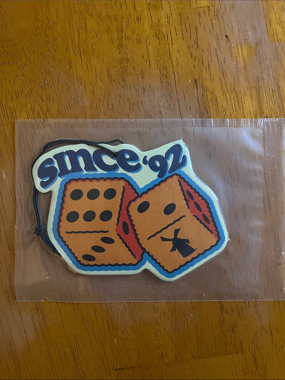 NEW DUTCH BROS LIMITED EDITION FUZZY DICE AIR FRESHENER